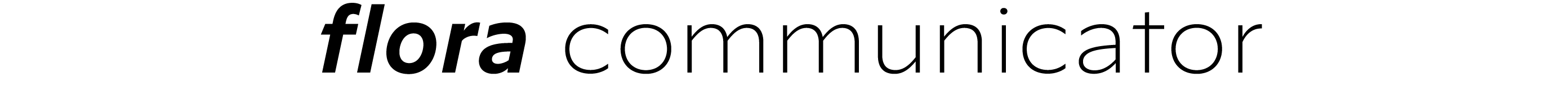 flora communicator